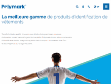 Tablet Screenshot of polymark.fr